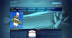 Desktop Screenshot of galabowl.com